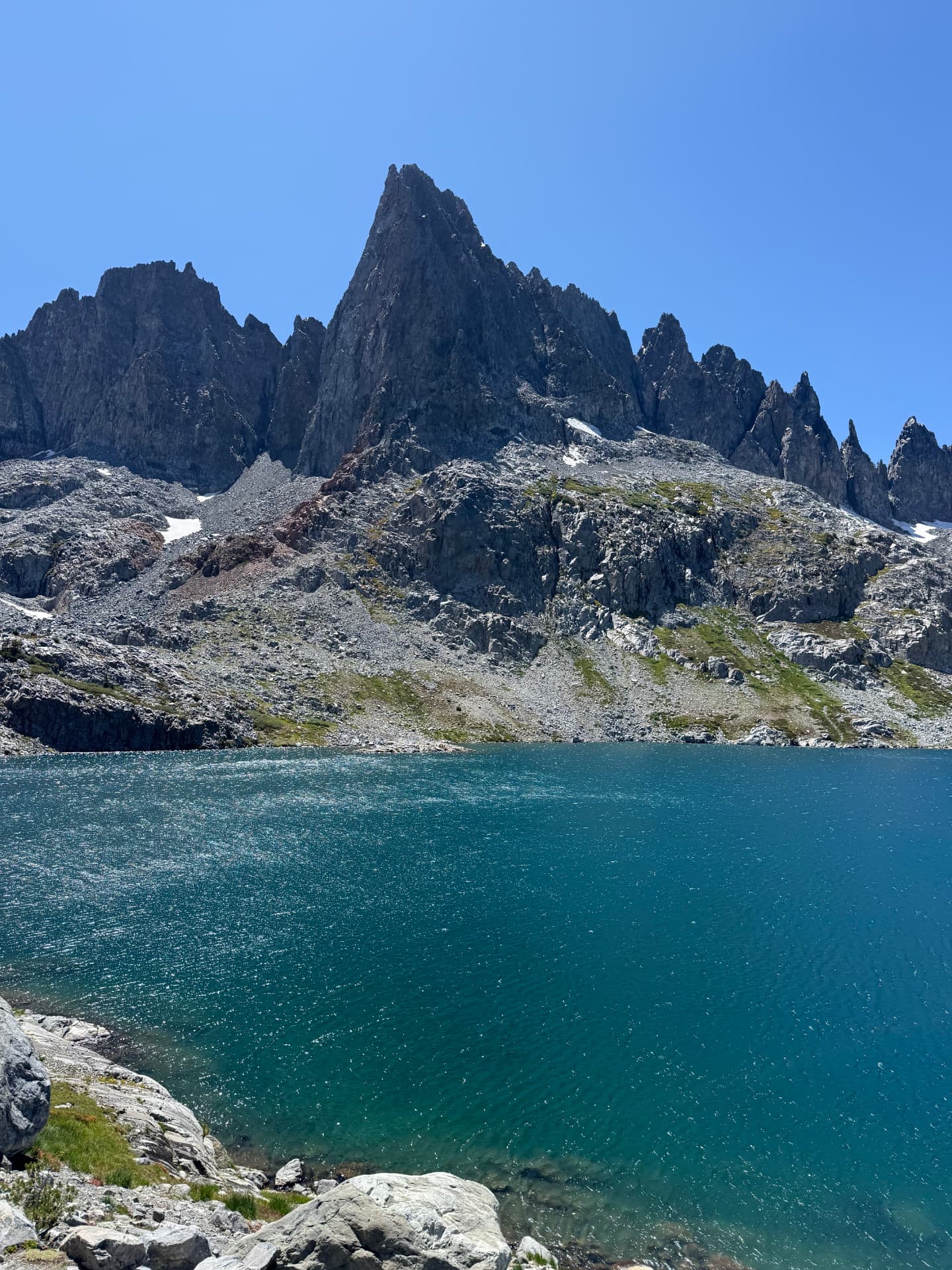 Minaret Lake, Cecile Lake and Iceberg Lake