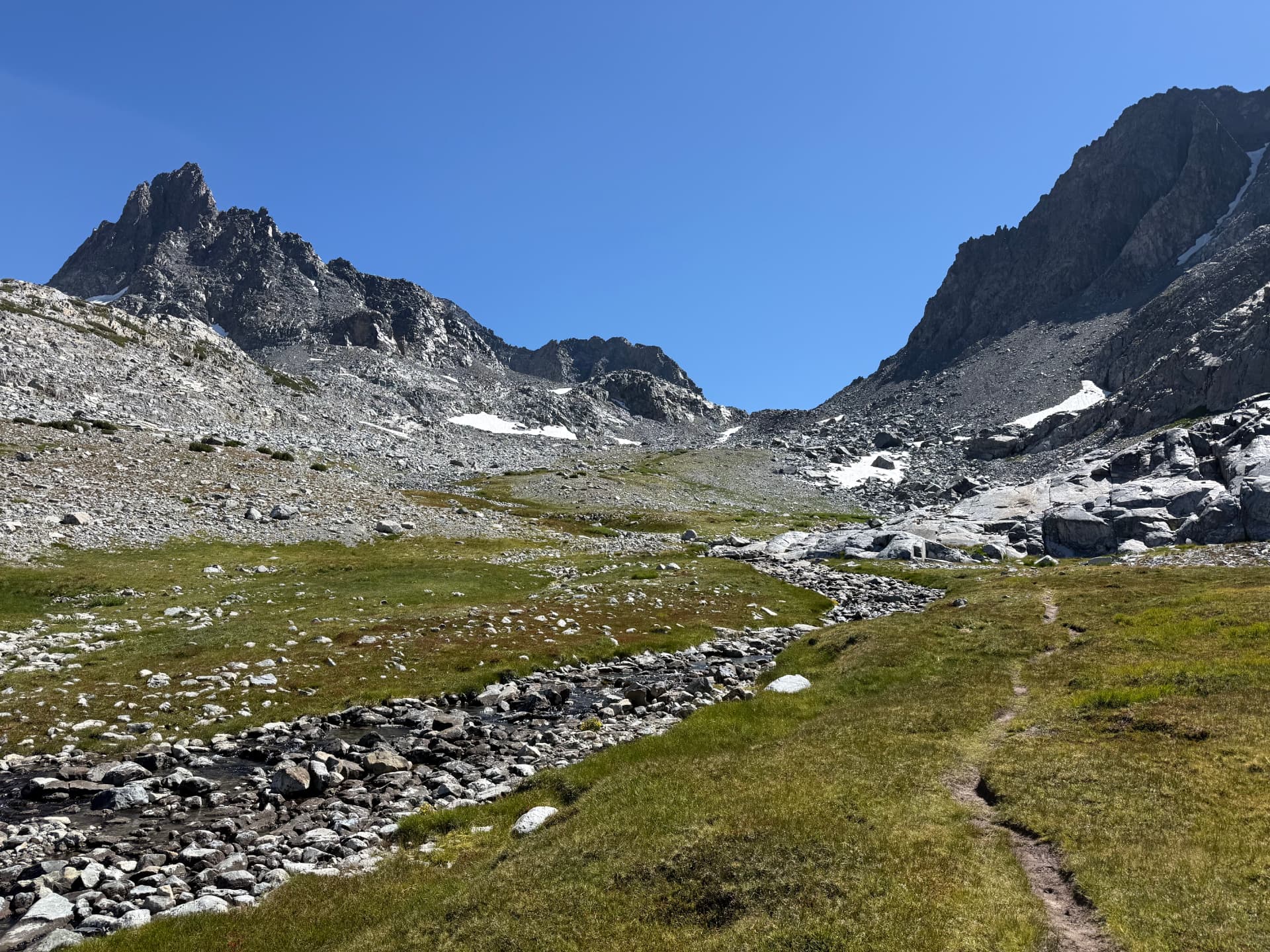 North Glacier Pass and Lake Catherine