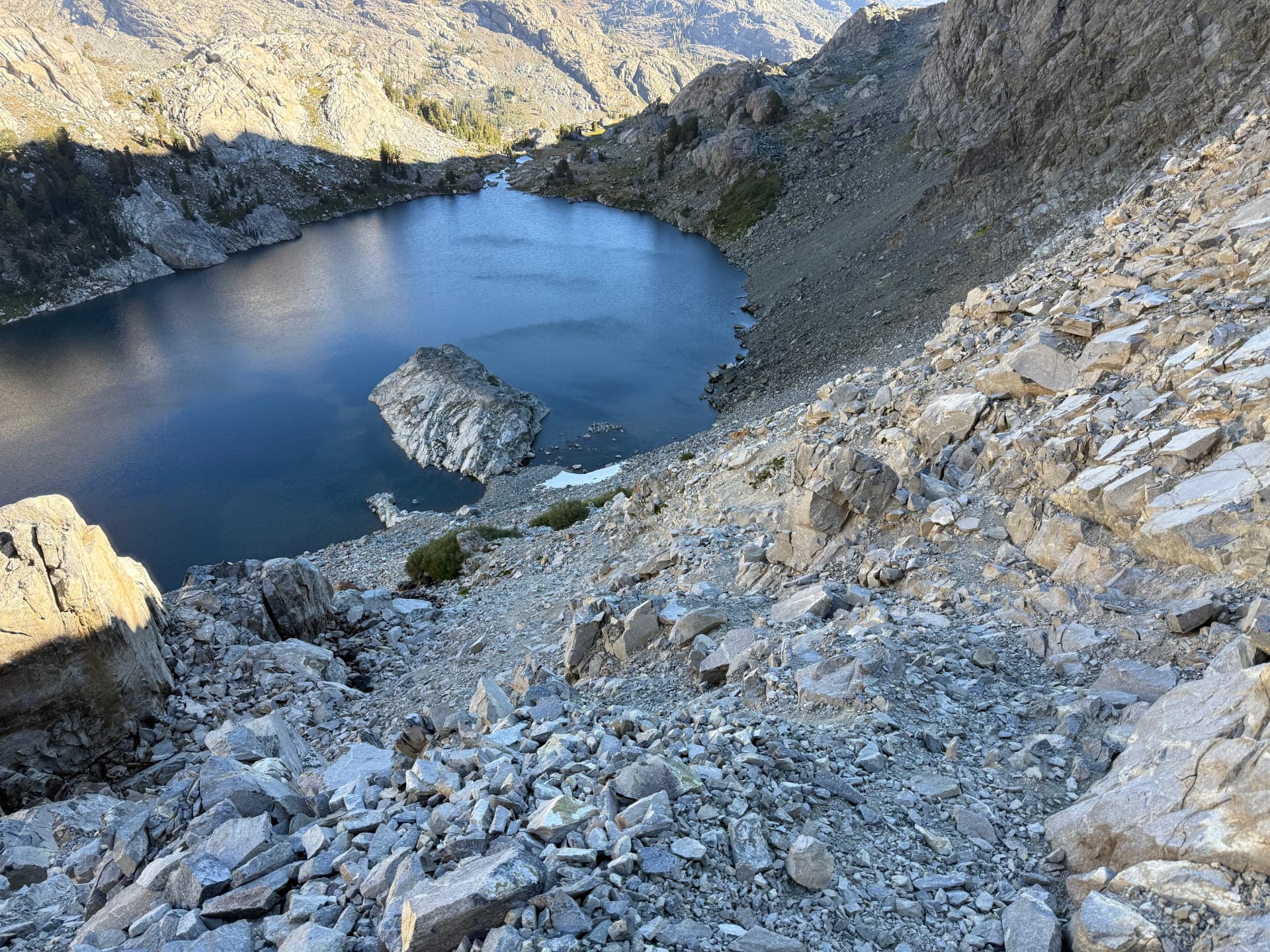Minaret Lake, Cecile Lake and Iceberg Lake