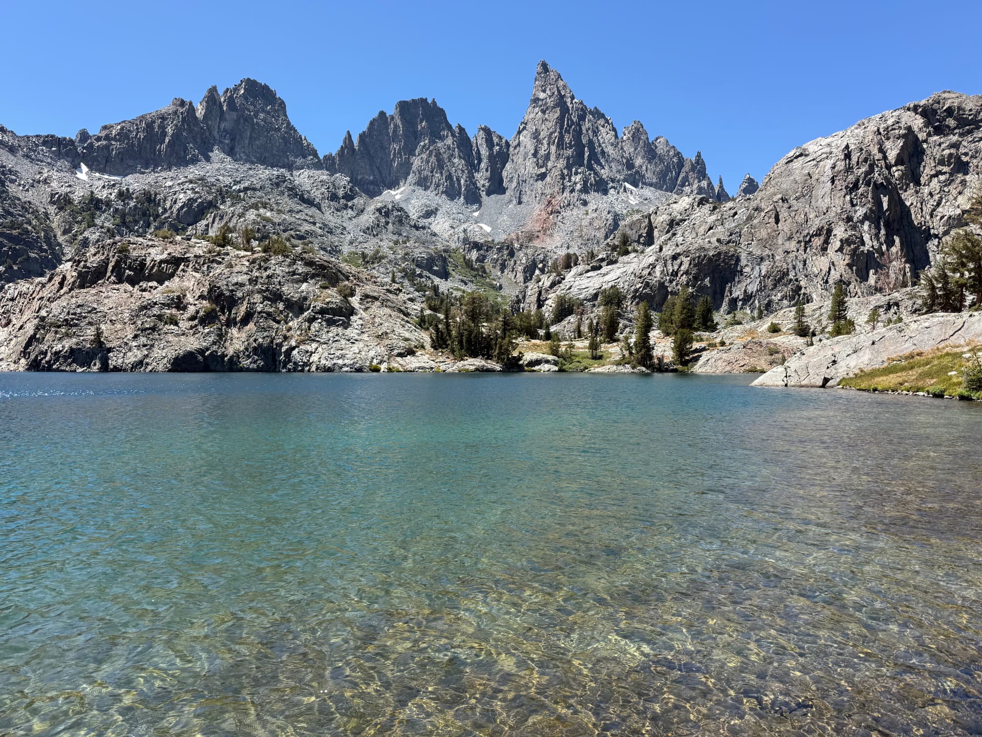 Minaret Lake, Cecile Lake and Iceberg Lake
